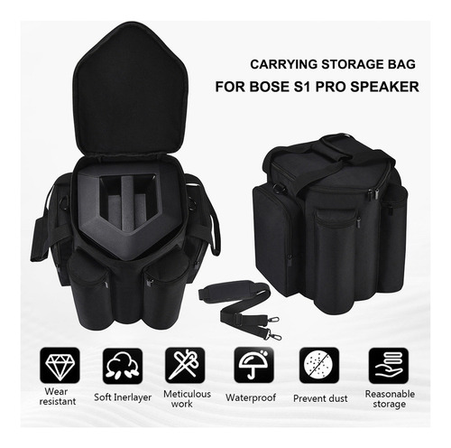 Bolsa De Almacenamiento De Altavoces Para Bose S1 Pro