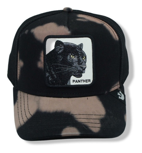 Gorra Goorin Panther Pantera Negra 100% Original Tye Dye