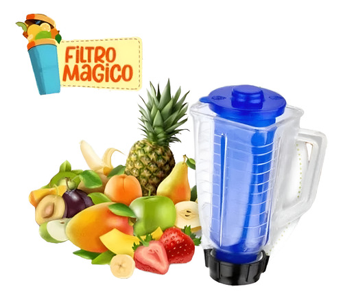 Filtro Magico Universal Para Licuadora Envio Gratis Azul