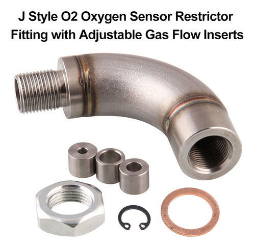Extensor De Sensor De Oxígeno De Acero Inoxidable, Sensor Es