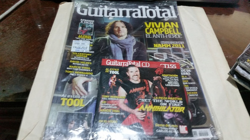 Revista Guitarra Total Numero 155 Vivian Campbell Con Cd