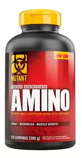 Aminoácidos Mutant Amino 300 Caps