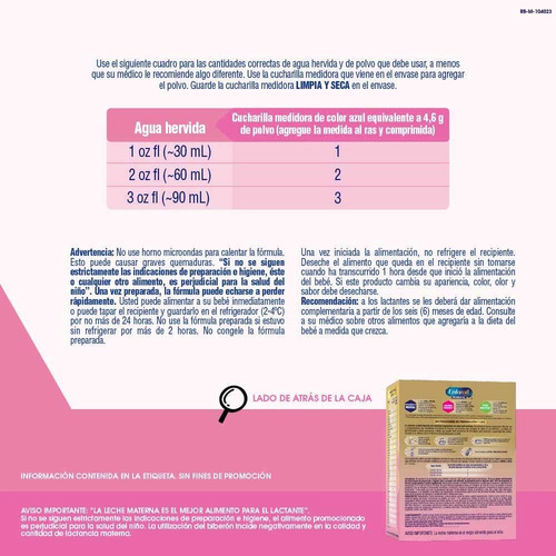 Fórmula Infantil Enfamil 2 X1650 Gr. Box Pro Mental