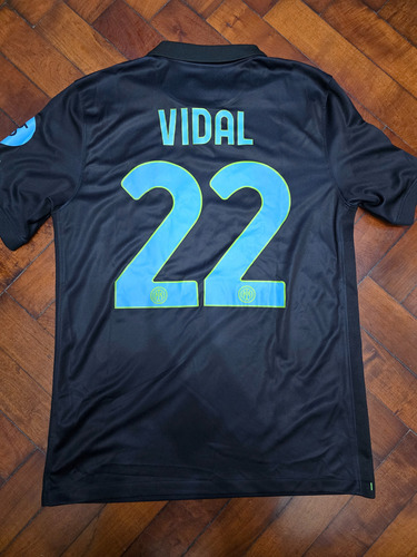 Camiseta Titular Inter De Milán 2021/22, Vidal 22 Talle M (Usado)