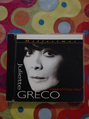Juliette Greco Cd Deshabillez Moi 1993 France R