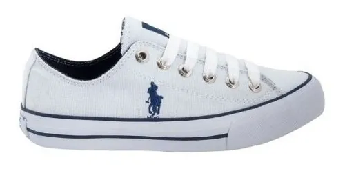 fusión Devorar Deshonestidad Tenis Mujer Originales Casuales Blancos Hpc Polo 9042 Msi