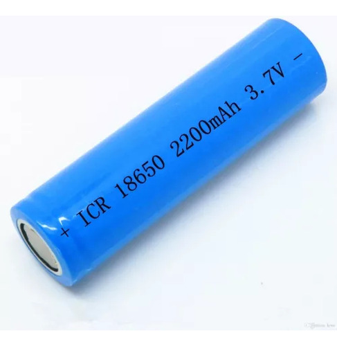 Bateria Litio Plana 3.7v 18650 2200ma Recargable Pila Li-ion