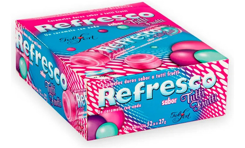 Pastillas Felfort Refresco Tutti Frutti - Caja X 12un