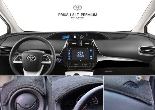 Cubretablero Bordado Toyota Prius 1.8 Lt Mod. 2016-2020