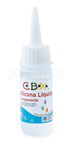 Imagen 2 de 4 de Pegamento Silicona Liquida Transparente 30 Ml