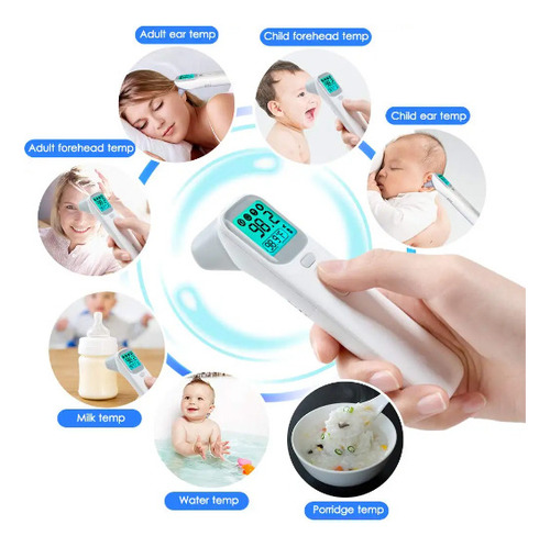 Termómetro Digital Testa Elera Para Bebés, Adultos Y Niños