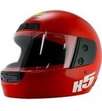 Casco Halcon H5 Homologado Rojo Vs Colores/talles Jm Motos