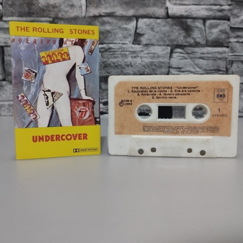 The Rolling Stones  Undercover Cassette Uruguay Rock Cbs (Reacondicionado)