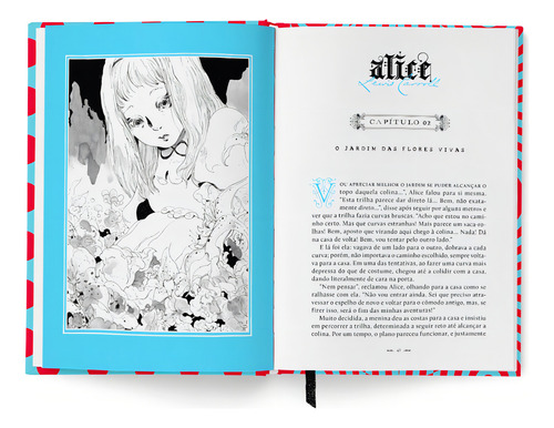 Alice Através do Espelho (Limited Edition), de Carroll, Lewis. Editorial Darkside, capa dura em português, 2022
