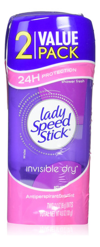 Lady Speed Stick Invisible Dry, Wild Freesia, 2,3 oz, Antitr