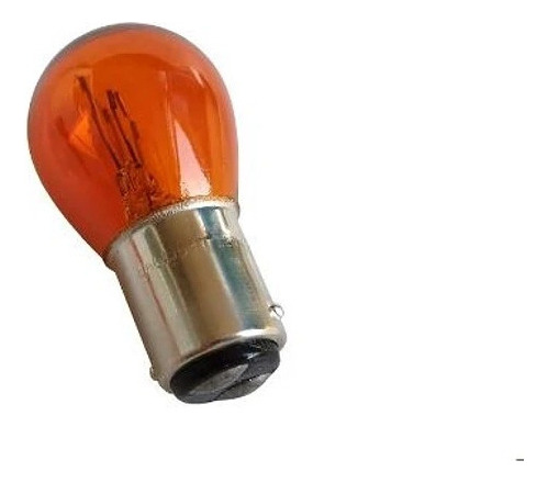 X10 Ampolletas 2 Contacto 12v 21/5w Pata Dispareja Ambar