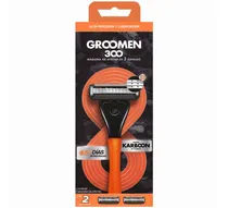 Comprar Máquina Afeitar Groomen 300+ 2 Cartuchos De 3 Navajas