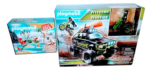 Playmobil 70460 Weekend Warrior + Aventura En Canoa