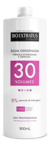  Água Oxigenada Ox Bio Extratus 900ml Tom Vol30