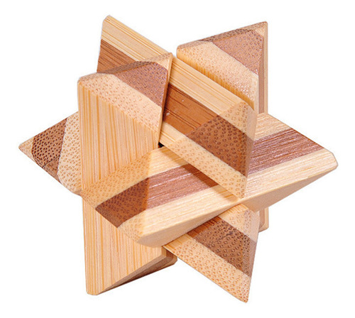 Qiyi Brain Puzzle Kongming Lock En 3d, Juguete Educativo Par