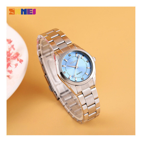 Reloj De Cuarzo Inoxidable Analógico De Moda Skmei 1620