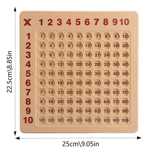Juegos De Multiplicación Para Niños Tablero De Mesa Educativ