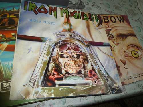 Iron Maiden - Bien A Punto -vinilo Lp Excelente - Ed 1986 -