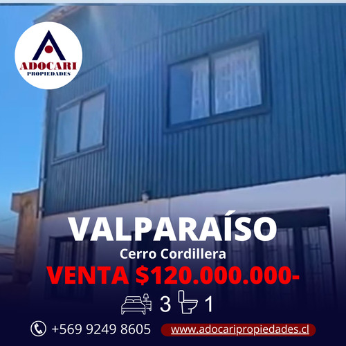 Valparaíso / Cerro Cordillera / 3d 1b 