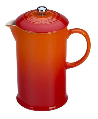 Le Creuset Gres 27 Onzas Prensa Francesa, Llama