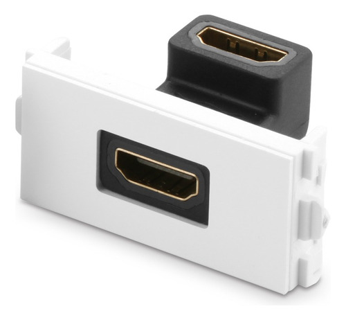 Bastidor Hdmi De Pared 4k Blanco Angulo 90° Ugreen