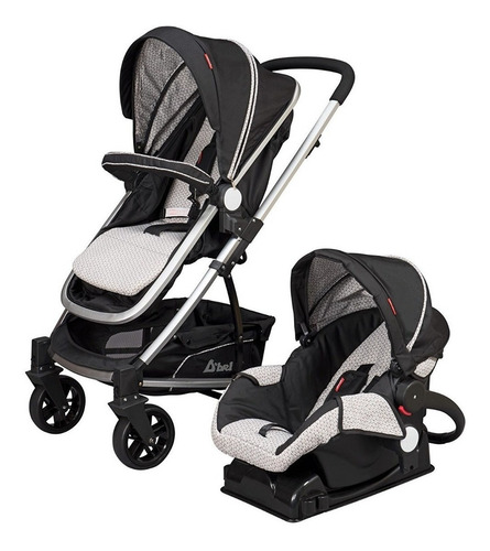 Imagen 2 de 8 de Carriola De Bebe Crown Portabebe Base De Carro Bambineto