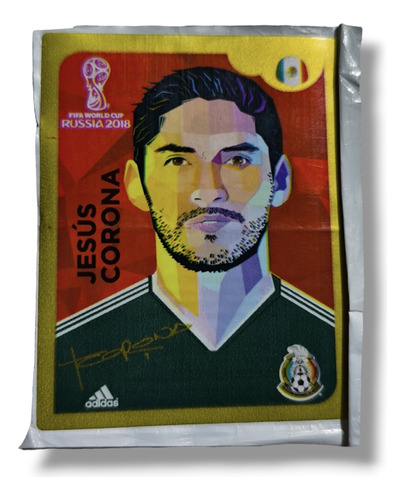 Jesus Corona Estampa #1 Coca Cola De Álbum Rusia 2018 Panini