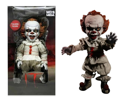 Figura Muñeco Terror It Clown Pennywise Mezco 35 Cm