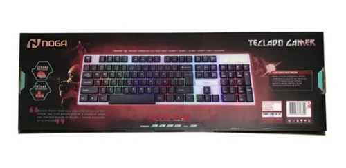 Teclado Noga Gamer Retroiluminado Nkb-216 Pc