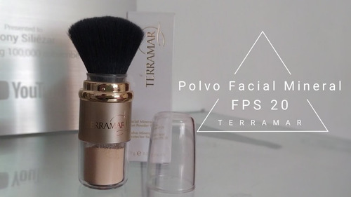Polvo Mineral Brocha Protector Solar Facial Fps 20 Terramar