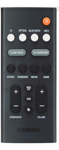 Yamaha Barra Parlante Sr-b40-ab Bluetooth Negro (Usado)