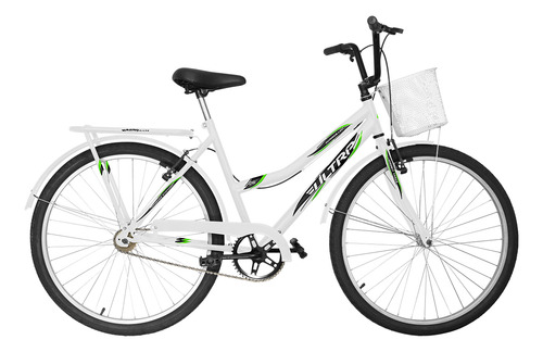 Bicicleta Aro 26 Ultra Bikes Summer Com Cesto Bagageiro