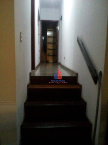Sobrado Com 4 Dormitórios À Venda, 341 M² Por R$ 1.100.000,00 - Vila Santa Maria - Americana/sp - So0347