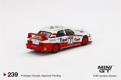 Imagem 2 de 3 de Mercedes-benz 190e 2.5-16 Evolution Ii East - 1:64 - Mini Gt