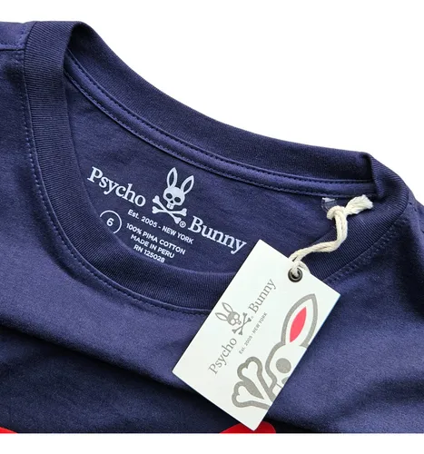 Playeras psycho bunny precio hotsell