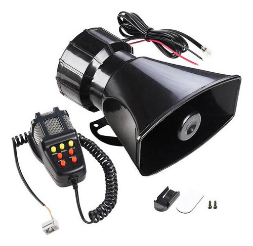 Alarma De 12 V Y 100 W Con Altavoz, 7 Tonos, Accesorios Para