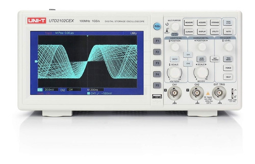 Uni-t Osciloscopio Digital Utd2102cex 100mhz 1gsa