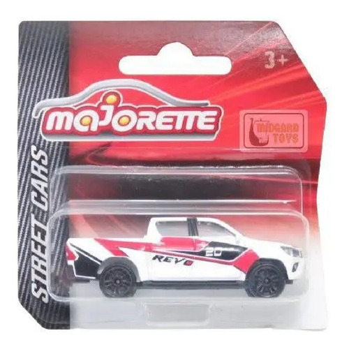 Miniatura Toyota Hilux Revo Banca Street Cars Majorette