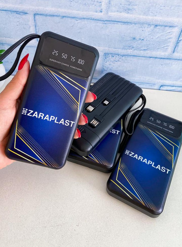 Kit 8 Power Bank 10000 Personalizado Com Logo