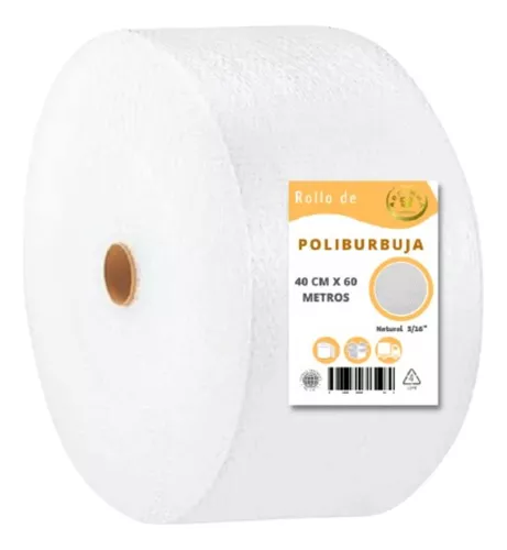 Plástico burbujas para embalaje Rollo de 10 m x 50 cm APLI