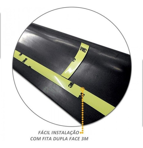 Imagem 3 de 5 de Protetor Borda Tampa Traseira Hilux 2008 2009 2010 Injetado