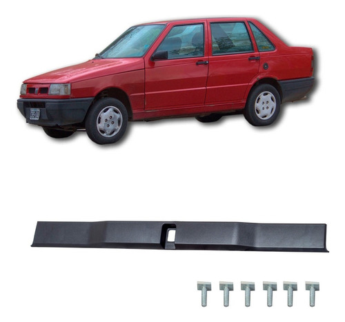 Moldura Tapa Baul Fiat Duna 1989 1990 1991 1992 1993 Larga