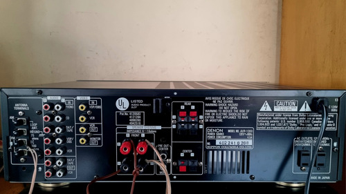 Receiver Denon Avr-1000 Am Fm Entrada Tornamesa Tape. Japon (Usado)