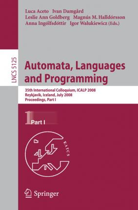 Libro Automata, Languages And Programming - Luca Aceto