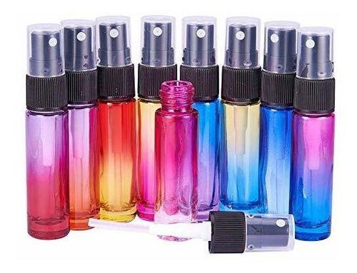 Contenedor Rellenable - Benecreat 9 Packs 10ml Rainbow Color